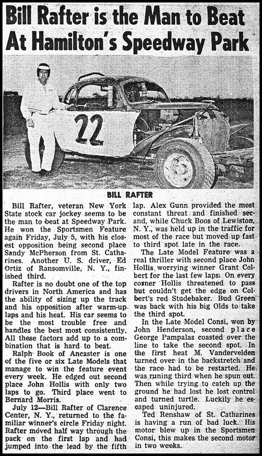 Speedway Park Articles (Dirt) Hamilton – Yesterday's Speedways